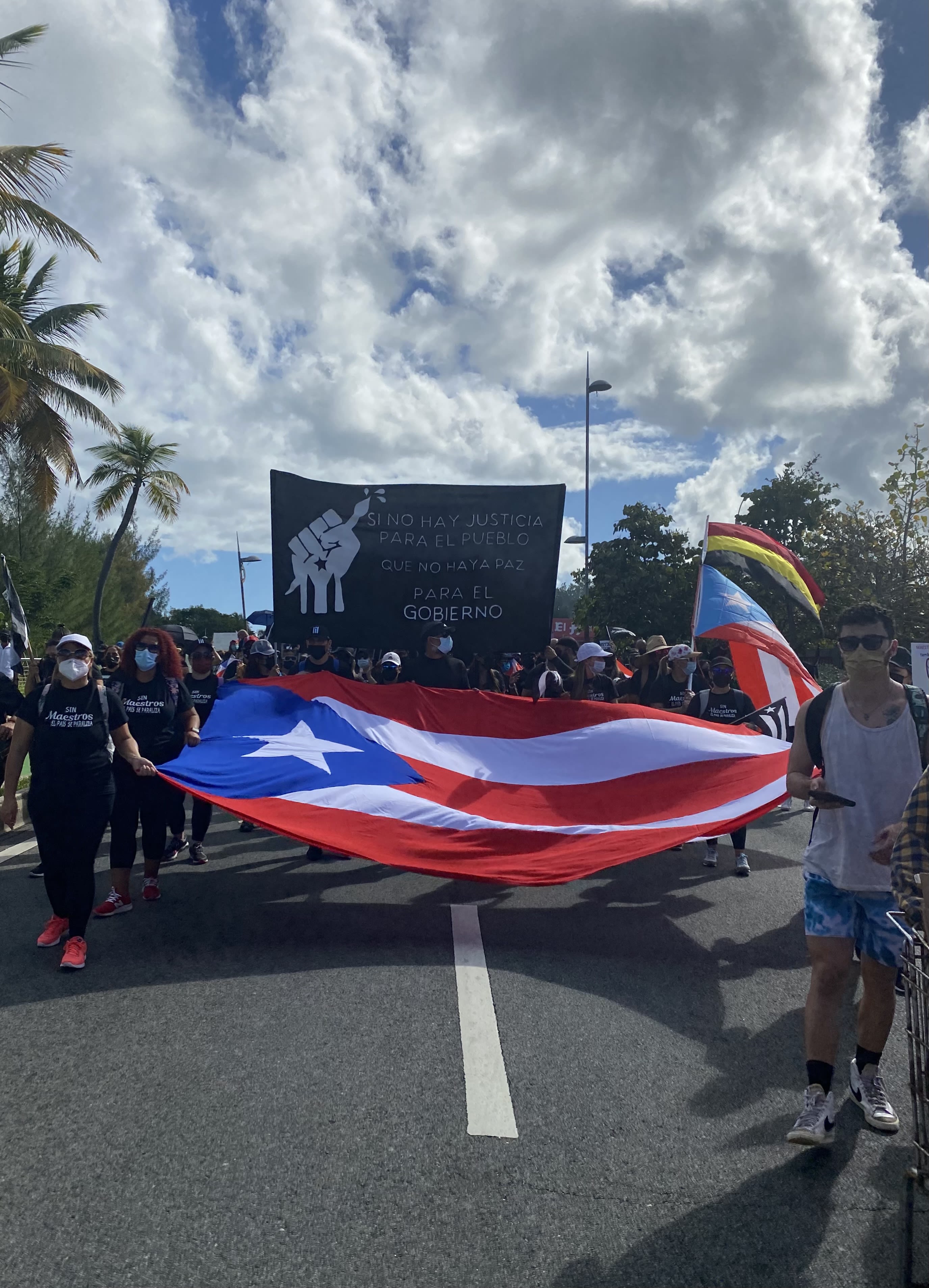 Manifestación de maestros 8 de febrero