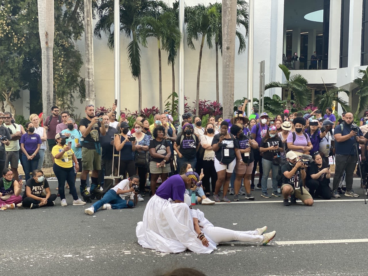 Marcha Marzo 8 San Juan, Puerto Rico