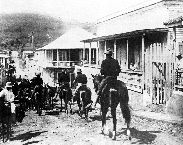Tropas estadounidenses en San Germán